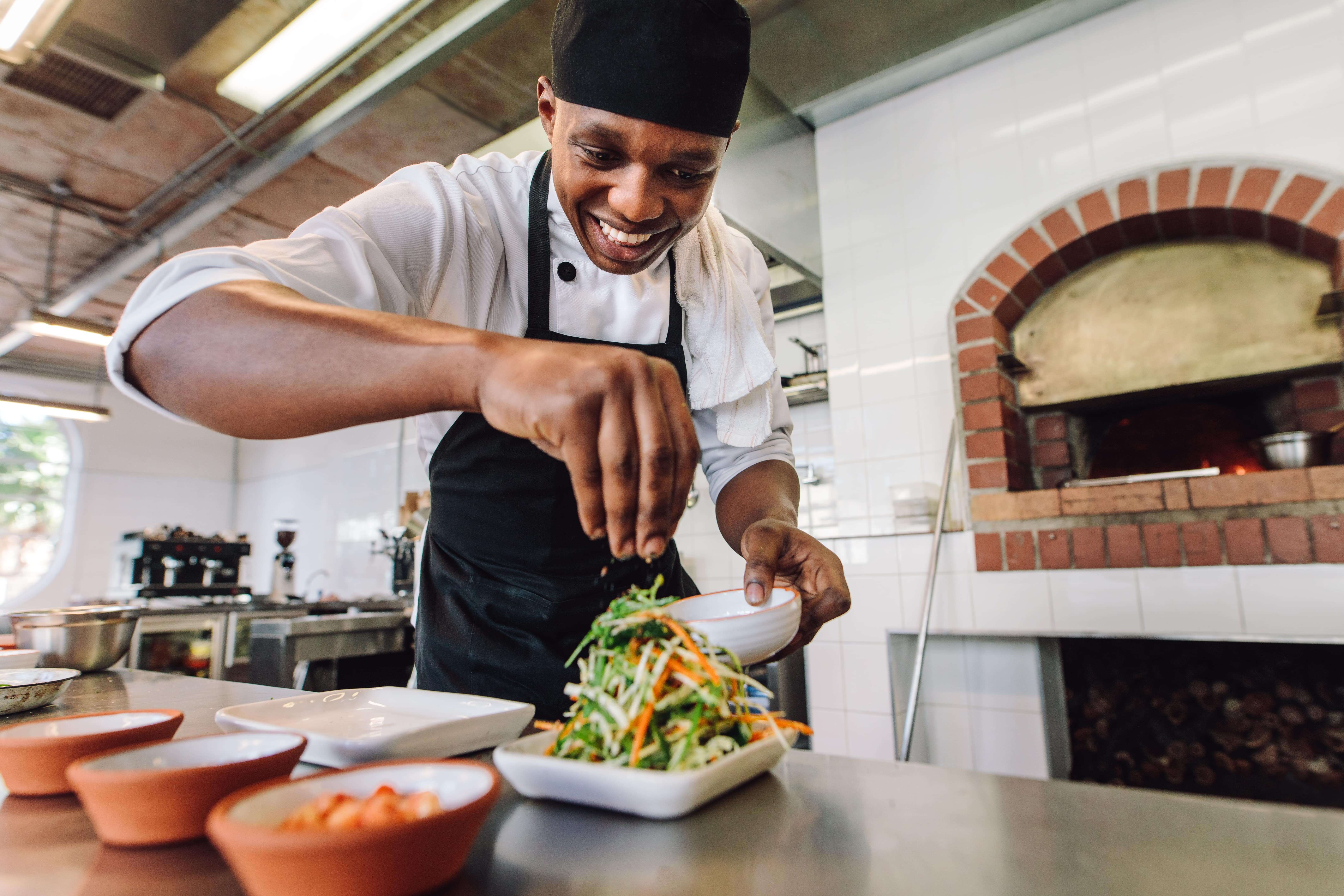 portrait of restaurant's chef